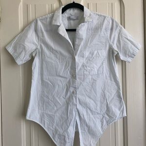 Classic front tie shirt